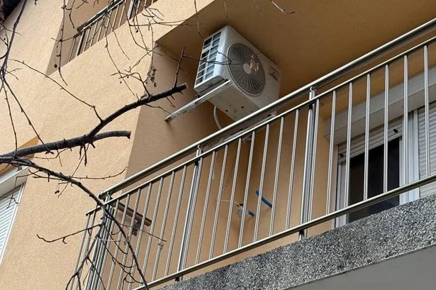 Метални парапети в къща в Герман